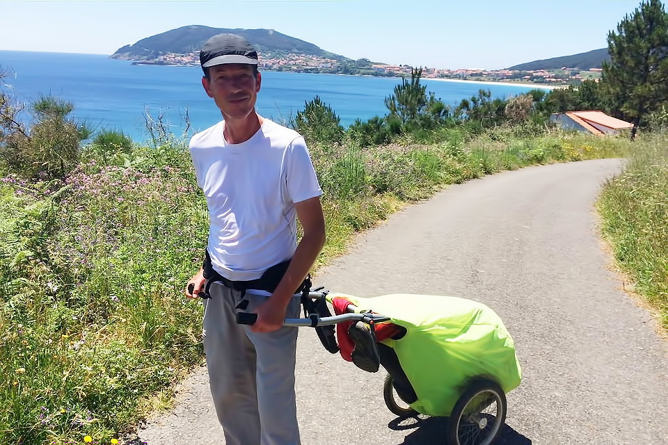 8 Camino Routes with a Walking Trailer-image