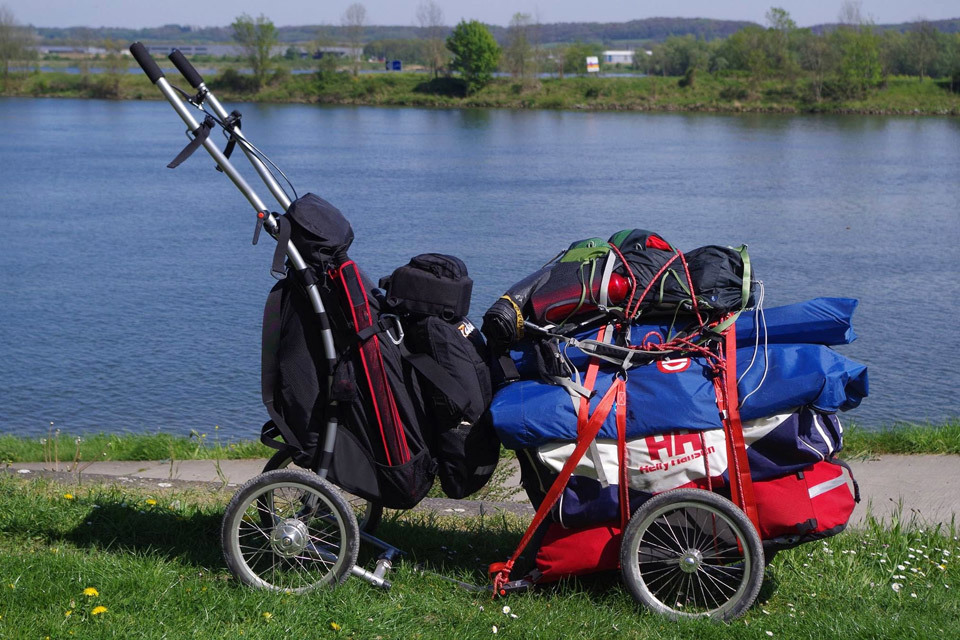 Flying with a Bike Trailer-image