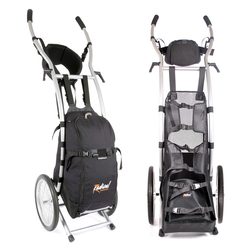 Wheelie walking trailers