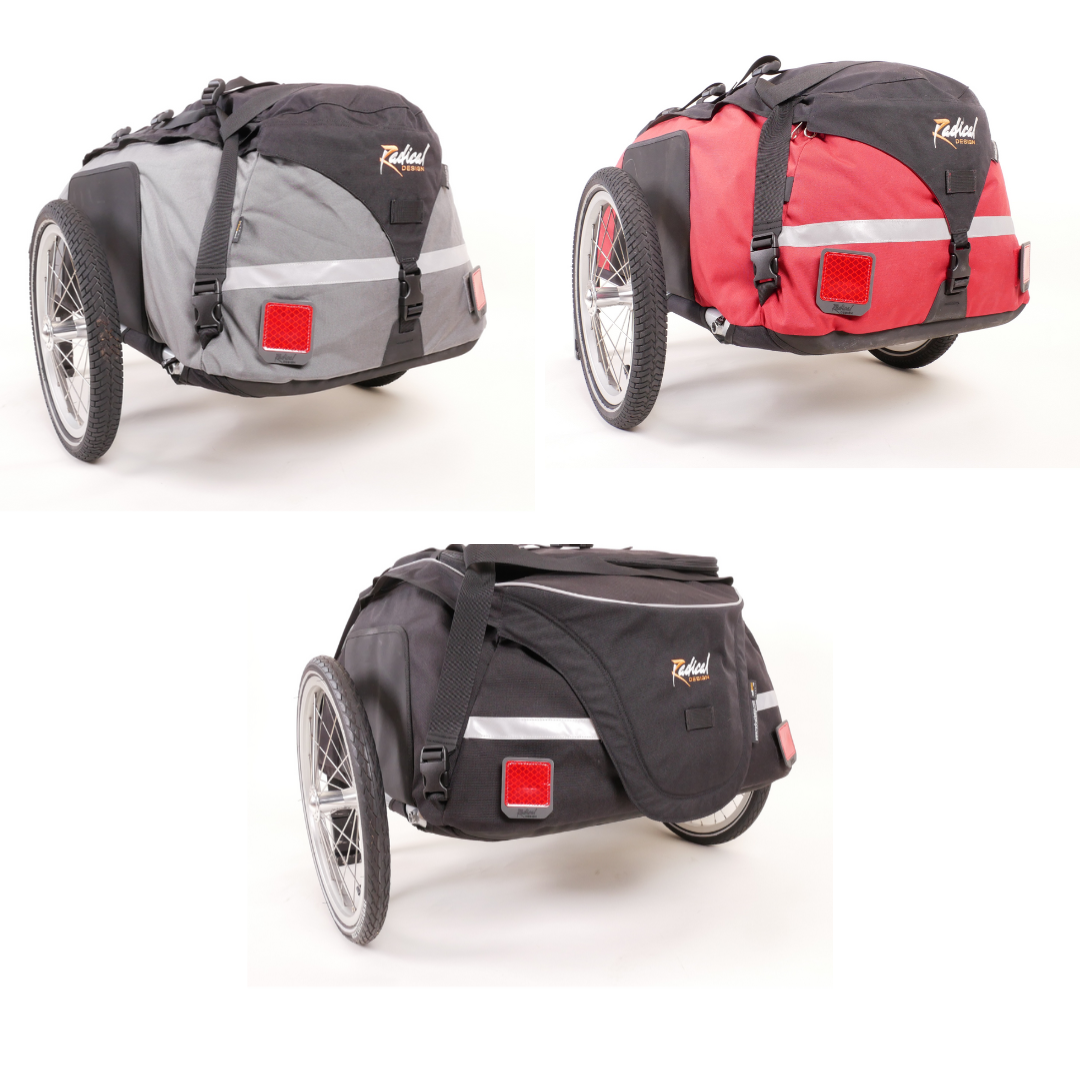 Cyclone bicycle trailers