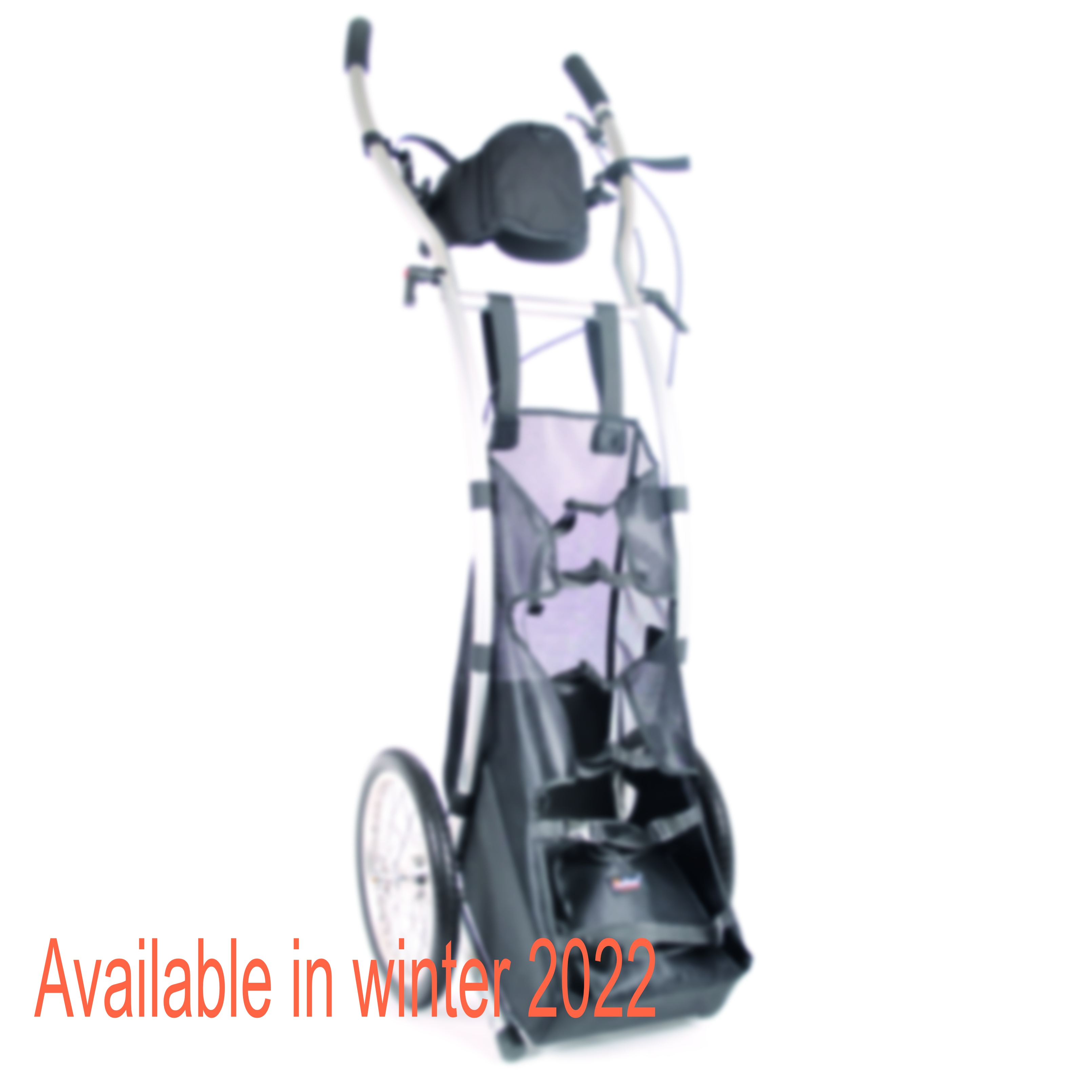 Wheelie V Cargo walking trailer braked Radical Design