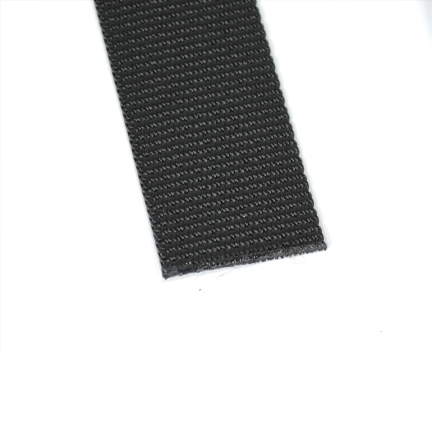 Polyester webbing black