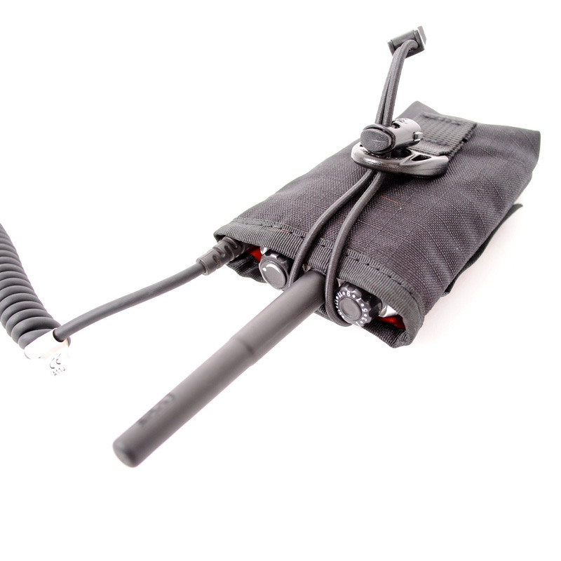 Portable radio pouch Hytera, m/ spreeksleutel