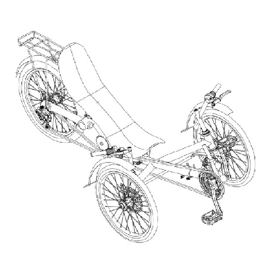 Specbike Folding Tricycle ST